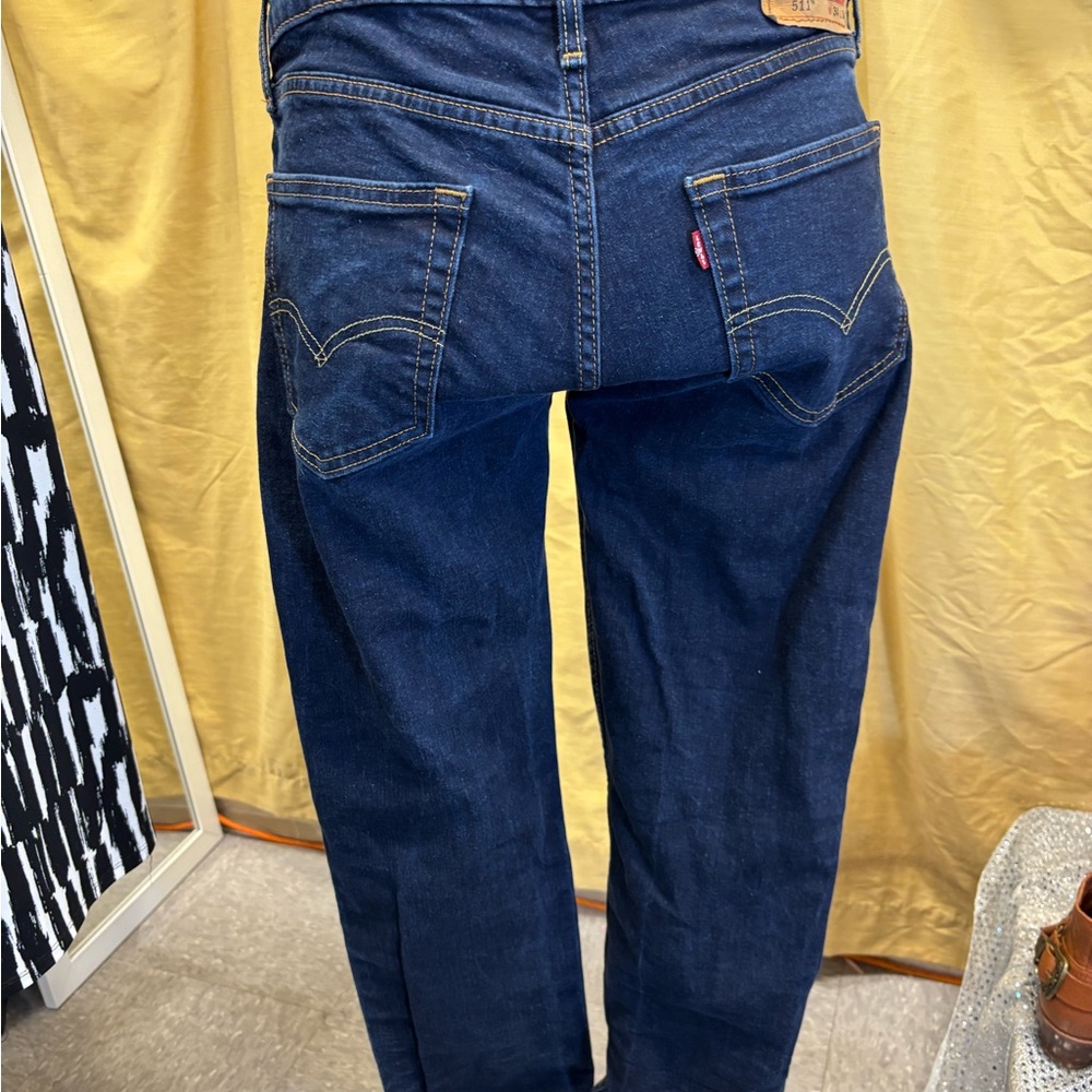 Classic Blue Denim Jeans - Picture 2 of 8